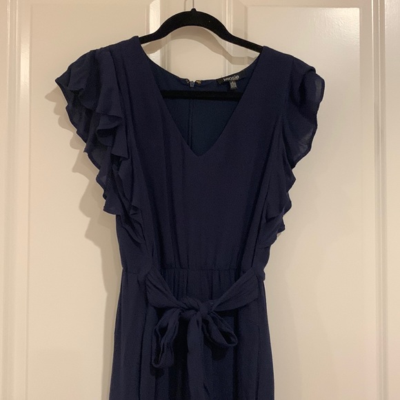 Kensie flutter sleeve wide leg jumpsuit - Picture 1 of 3